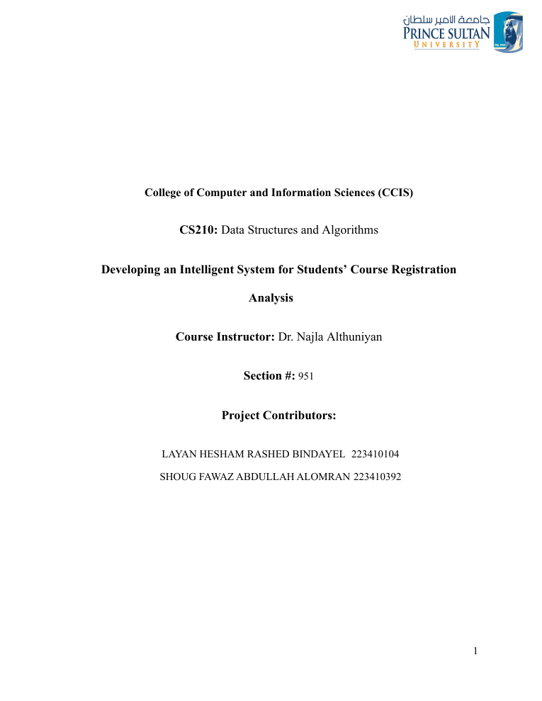 Linked List & Runtime
    Analysis — first page of the original PDF